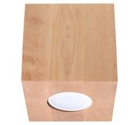 Sollux Lighting Quad lámpara de techo 1x40 W madera SL.0493