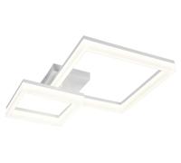Lámpara de techo Reality Leuchten modelo CAMINO, dimensiones 62x12.50x46.50 cm, color blanco