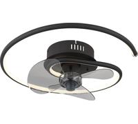 Globo Lighting Koren lámpara de techo 1x30 W negro 03660