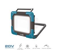 Lámpara de trabajo led 20 v (30 w 3 cct 2500 lm) sin batería ni carg