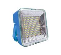 Lámpara De Trabajo Portátil,Lámpara LED De Trabajo - Antorcha Solar Recargable Impermeable Para Reparación Auto Camping Astillero Caza Taller Garaje Pesca
