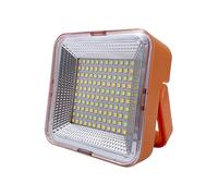 Lámpara De Trabajo Portátil,Lámpara LED De Trabajo - Antorcha Solar Recargable Impermeable Para Reparación Auto Camping Astillero Caza Taller Garaje Pesca