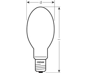 Lámpara de vapor de sodio NAV-E 150W SUPER 4Y 4052899418226