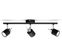 Lámpara empotrable/de pared Philips Meranti, 3 unidades, focos, casquillo GU10, 3 bombillas, LED, 220-240 V, color