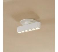 Lámpara empotrable LED Eldrin de Lindby, blanca, puntos de luz, 13,1 cm
