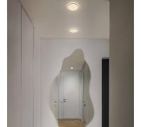 Lámpara empotrable LED OSRAM SLIM, Ø 17 cm, blanca, metal, 3.000 K