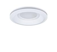 Lámpara empotrable LED Paulmann Sormus blanca, Ø 10 cm, IP65, juego de 3
