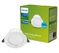 Lámpara empotrada Diamond Cut UltraEfficient de Philips, foco empotrado, 1 bombilla, LED, 3000 K, 310 lm, blanco