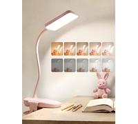 Lampara Escritorio Infantil,5 Colores+9 Brillos Flexo Escritorio Niño Luces | 4000mAh Lampara Recargable Portatil,450 Lumen Flexo LED Escritorio,Lamparas Sin Cables,Lampara Lectura Cama/Mesita Noche/Mesa