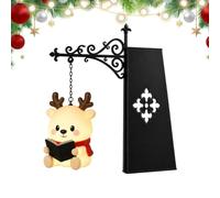 Lámpara Estantería Libro Cálida Adorable Vintage Navidad Santa Reno