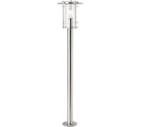 Lámpara exterior de acero inoxidable color gris, modelo York, referencia 44785/82, marca Brilliant