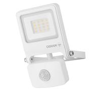 Lámpara Exterior LED OSRAM 3000K Sensor IP44 Aluminio Vidrio Blanco 10,8cm