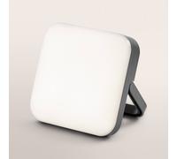 Lámpara exterior LED OSRAM NIGHTLUX SOLAR gris atenuable Puerto USB