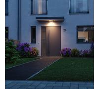 Lámpara exterior LED Paulmann Circula ZigBee, color antracita