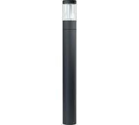 Lámpara exterior OSRAM ENDURA de estilo moderno, con guía de luz en color gris oscuro. Farola para jardín con luz suave y sin deslumbramiento, protección IP-54, ideal para iluminar caminos