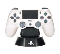 Paladone Lámpara Icono Blanco PlayStation – Oficial PS4, Decoración para gamers, Funciona a pilas