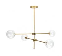Lampara jerusalen 4xg9 bronce 63x82x82 cm
