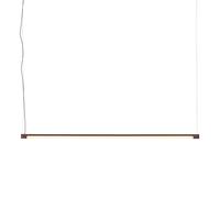 Muuto Lámpara Fine Suspension Lamp 120 cm Deep Red
