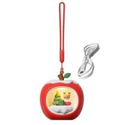 lámpara, lámpara de mesa de noche con diseño de casa de frutas 3D con cordón, luz LED recargable, creativo de Navidad para pared, hogar, mesita de noche