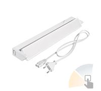 Lámpara LED bajo armario LIWO 35cm con cable de conexión, orientable 470lm