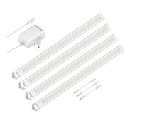 Lámpara LED bajo armario SIRIS blanco mate montaje en esquina plano 50cm c/u