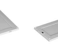 Lámpara LED con batería: ideal para debajo de armarios, panel LED para armarios / 10 W, 220…240 V, ángulo de emisión: 110°, luz blanca cálida, 3000 K, IP20