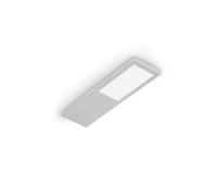 Lámpara LED con cambio de color, luminaria individual sin interruptor, compatible con el sistema LED LIC, color aluminio