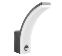 LamparA LED con sensor de movimiento y crepuscular exterior 20W Maclean 4000K