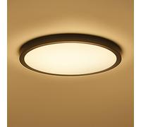 lámpara LED de techo inteligente Calex HALO Ø 40 cm negro IP54 RGB CCT EC:EPREL:2380328