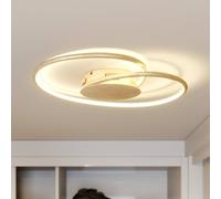 Lámpara LED de techo Joline de Lindby, Ø 45 cm, dorada, metal