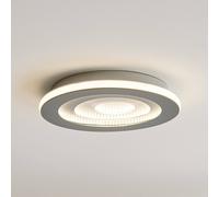 Lámpara LED de techo ORBIS SPIRAL CENTRAL LIGHT de OSRAM, Ø 40 cm, gris