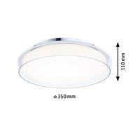 Paulmann Luena plafón 1x16.5 W cromo 71075