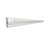 Lámpara LED empotrada SIRIS, blanco mate, blanco cálido 2700 K, plana, 114 cm