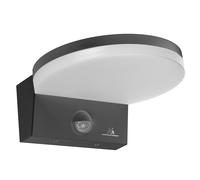 Lámpara LED exterior sensor movimiento Maclean 15W IP65 MCE344 GR