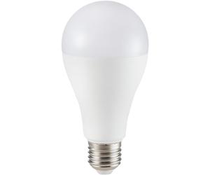 Lámpara LED GLS Esmerilada 15W, E27, Blanca Cálida - V-TAC