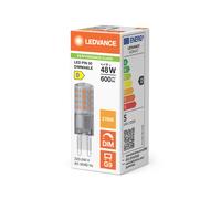 Lámpara LED LED PIN 50 320° DIM P 4.4W 827 Clear G 4099854248849
