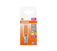 OSRAM Bombilla LED en forma de lágrima T26 E14 6,5 W 730 lm 2700 K filamento regulable transparente
