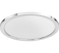 Lámpara LED para baño OSRAM SMART+ Matter Or isc, IP44, 300mm, 18W, 1400lm, temperatura de color ajustable de 3000K a 6500K, con conexión WiFi, color plateado
