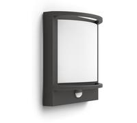 Philips Aplique LED exterior myGarden Samondra – sensor de movimiento, 12 W, 2700 K, antracita