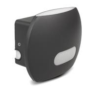 Maclean MCE Aplique LED de Pared con Sensor de Movimiento PIR Sensor Crepuscular Lámpara de Pared Iluminación Interior/Exterior IP65 4000K Blanco Neutro (20W (1600lm))