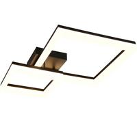 Lámpara LED, plafón, metal, , mate, tecnología SMD, longitud 62 cm