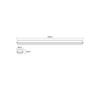 Lámpara LED resistente a la humedad SUBMARINE INTEGRATED de OSRAM, 59 cm, IP65