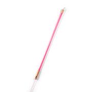 Lámpara LED SELETTI Linea, fucsia, detalles de madera, universal