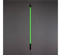 Lámpara LED SELETTI Linea, verde, detalles de madera, universal