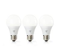 Lámpara LED Smart Wi-Fi 9W Blanco Cálido 2700K E27 800 lúmenes paquete de 3 pe