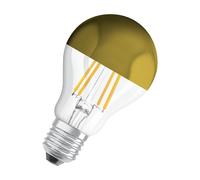 Osram Bombilla LED E27 Pera A60 Espejo Filamento Dorada 2700K 6,5 W (50 W)