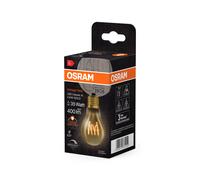 Osram Lámpara LED Vintage 1906 Classic A – 4,8W 400 lm E27 luz blanca cálida regulable dorada