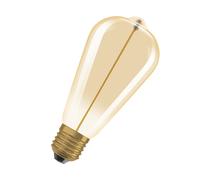 OSRAM Lámpara LED Vintage 1906 Classic Edison FIL E27 2,2W 120 lm 2700K luz blanca cálida dorado