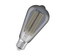 OSRAM Lámpara LED Vintage 1906 Edison 11W 500 lm E27 regulable tinte de humo blanco cálido