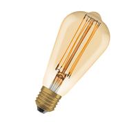Osram Lámpara LED Vintage 1906 E27 ST64 8,8W regulable 2200K reemplaza 60W vidrio transparente 1 ud